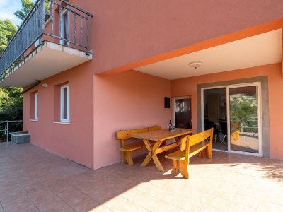 Apartment Two bedroom apartment with terrace and sea view Cove Poplat, Korčula A-20023-b - Outdoor photo 18