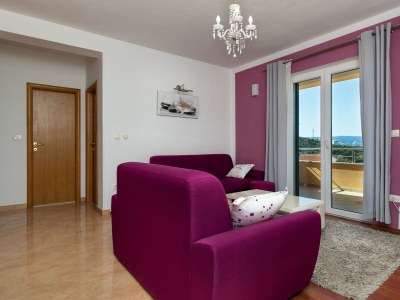 Apartment One bedroom apartment with balcony and sea view Dugi Rat, Omiš A-19516-a - Outdoor photo 14