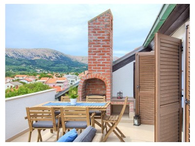 Apartment Three bedroom apartment with balcony and sea view Baška, Krk A-19708-c - Outdoor photo 19