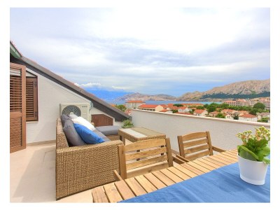 Apartment Three bedroom apartment with balcony and sea view Baška, Krk A-19708-c - Outdoor photo 20