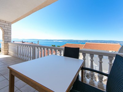 Apartment Studio flat with terrace and sea view Stanići, Omiš AS-19941-b - Outdoor photo 17