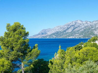 Apartment Three bedroom apartment with terrace and sea view Brela, Makarska A-20075-a - Outdoor photo 32