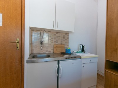 Apartment Studio flat with balcony and sea view Brela, Makarska AS-20075-a - Outdoor photo 7