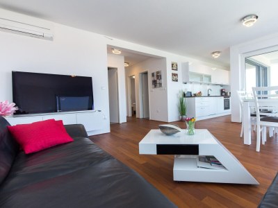 Apartment Two bedroom apartment with terrace and sea view Vantačići, Krk A-20363-b - Outdoor photo 4