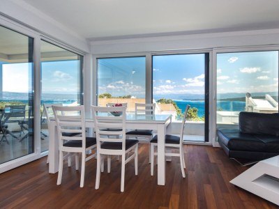 Apartment Two bedroom apartment with terrace and sea view Vantačići, Krk A-20363-b - Outdoor photo 5