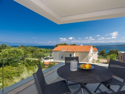 Apartment Two bedroom apartment with terrace and sea view Vantačići, Krk A-20363-b - Outdoor photo 21