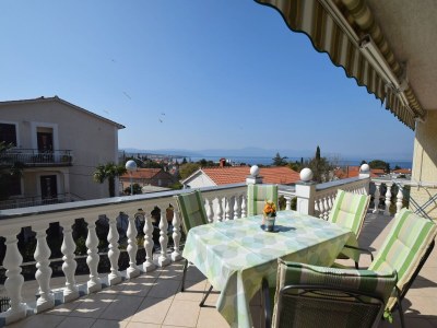 Apartment Two bedroom apartment with terrace and sea view Malinska, Krk A-20417-a in Malinska - Apartment