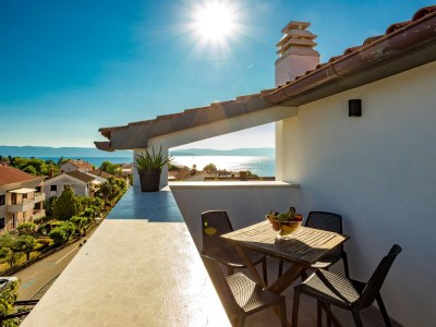 Apartment Two bedroom apartment with terrace and sea view Njivice, Krk A-20438-b - Outdoor photo 19