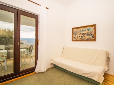 Apartment Two bedroom apartment with terrace and sea view Baška, Krk A-20424-a - Outdoor photo 2