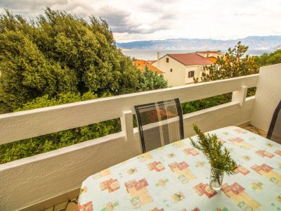 Apartment Two bedroom apartment with terrace and sea view Baška, Krk A-20424-a - Outdoor photo 18