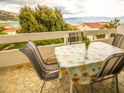 Apartment Two bedroom apartment with terrace and sea view Baška, Krk A-20424-a - Outdoor photo 19