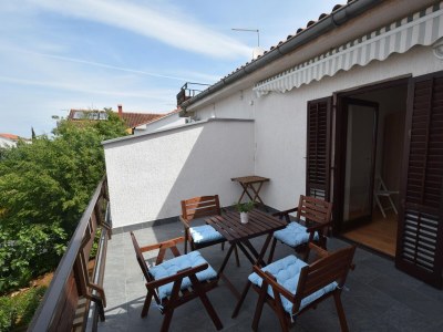 Apartment Two bedroom apartment with terrace Malinska, Krk A-20460-a - Outdoor photo 12