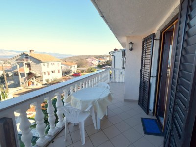 Apartment One bedroom apartment with terrace and sea view Njivice, Krk A-20462-a in Njivice - Apartment