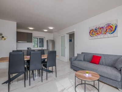 Apartment Three bedroom apartment with terrace and sea view Malinska, Krk A-20484-c - Outdoor photo 6