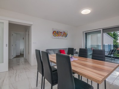 Apartment Three bedroom apartment with terrace and sea view Malinska, Krk A-20484-c - Outdoor photo 8