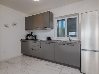 Apartment Three bedroom apartment with terrace and sea view Malinska, Krk A-20484-c - Outdoor photo 9