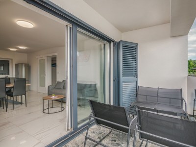 Apartment Three bedroom apartment with terrace and sea view Malinska, Krk A-20484-c - Outdoor photo 22