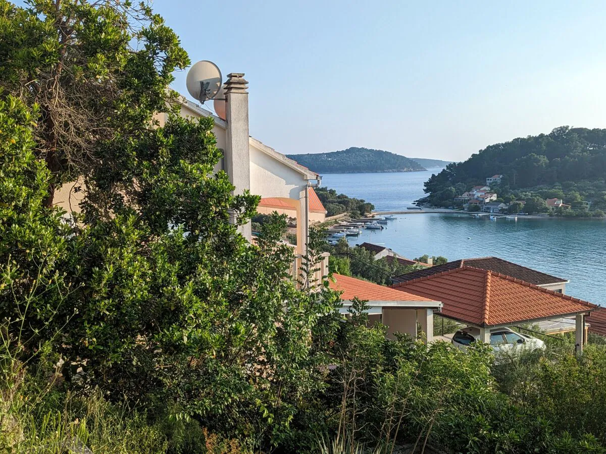 Apartment Two bedroom apartment with terrace and sea view Cove Gradina, Korčula A-20658-a - Outdoor photo 4