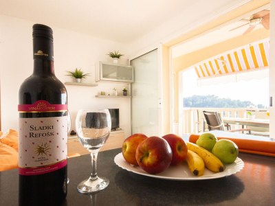 Apartment Two bedroom apartment with terrace and sea view Cove Gradina, Korčula A-20658-a - Outdoor photo 11