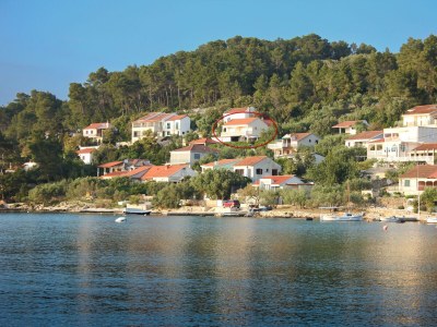Apartment Two bedroom apartment with terrace and sea view Cove Gradina, Korčula A-20658-b - Outdoor photo 2