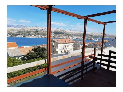 Apartment Two bedroom apartment with terrace and sea view Pag A-21220-a - Outdoor photo 11