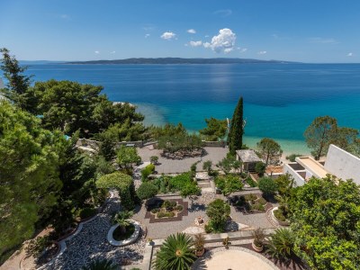 Apartment Two bedroom apartment with terrace and sea view Brela, Makarska A-20708-b - Outdoor photo 6