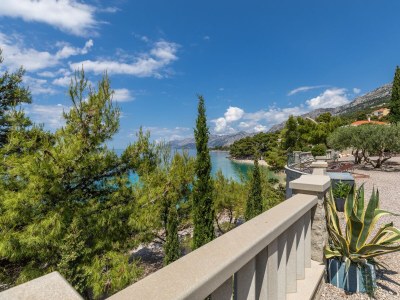 Apartment Two bedroom apartment with terrace and sea view Brela, Makarska A-20708-b - Outdoor photo 9