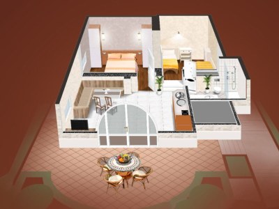 Apartment Two bedroom apartment with terrace and sea view Brela, Makarska A-20708-b - Outdoor photo 26