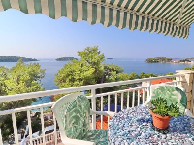 Apartment One bedroom apartment near beach Prižba, Korčula A-20862-b - Outdoor photo 12