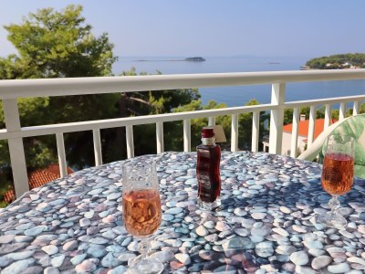 Apartment One bedroom apartment near beach Prižba, Korčula A-20862-c - Outdoor photo 12