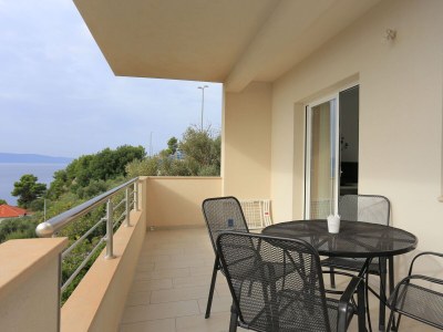 Apartment One bedroom apartment with terrace and sea view Podgora, Makarska A-21817-b - Outdoor photo 27