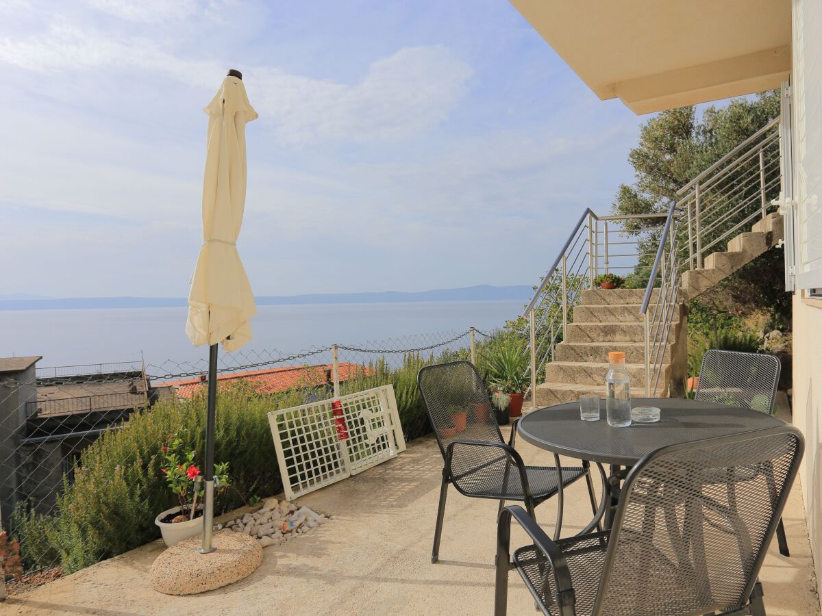 Apartment Studio flat with terrace and sea view Podgora, Makarska AS-21817-a