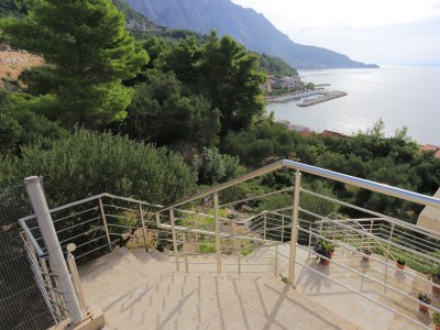 Apartment Studio flat with terrace and sea view Podgora, Makarska AS-21817-a - Outdoor photo 11