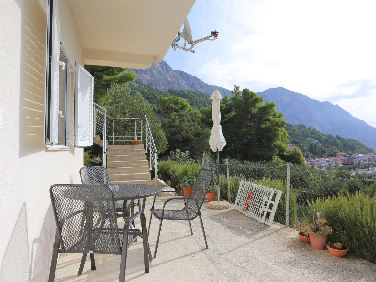 Apartment Studio flat with terrace and sea view Podgora, Makarska AS-21817-b