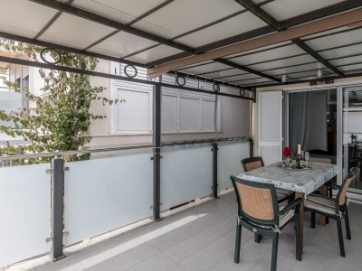 Apartment One bedroom apartment with terrace and sea view Mavarštica, Čiovo A-21062-a - Outdoor photo 18