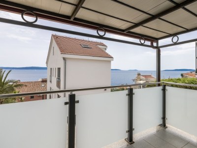 Apartment One bedroom apartment with terrace and sea view Mavarštica, Čiovo A-21062-a - Outdoor photo 20