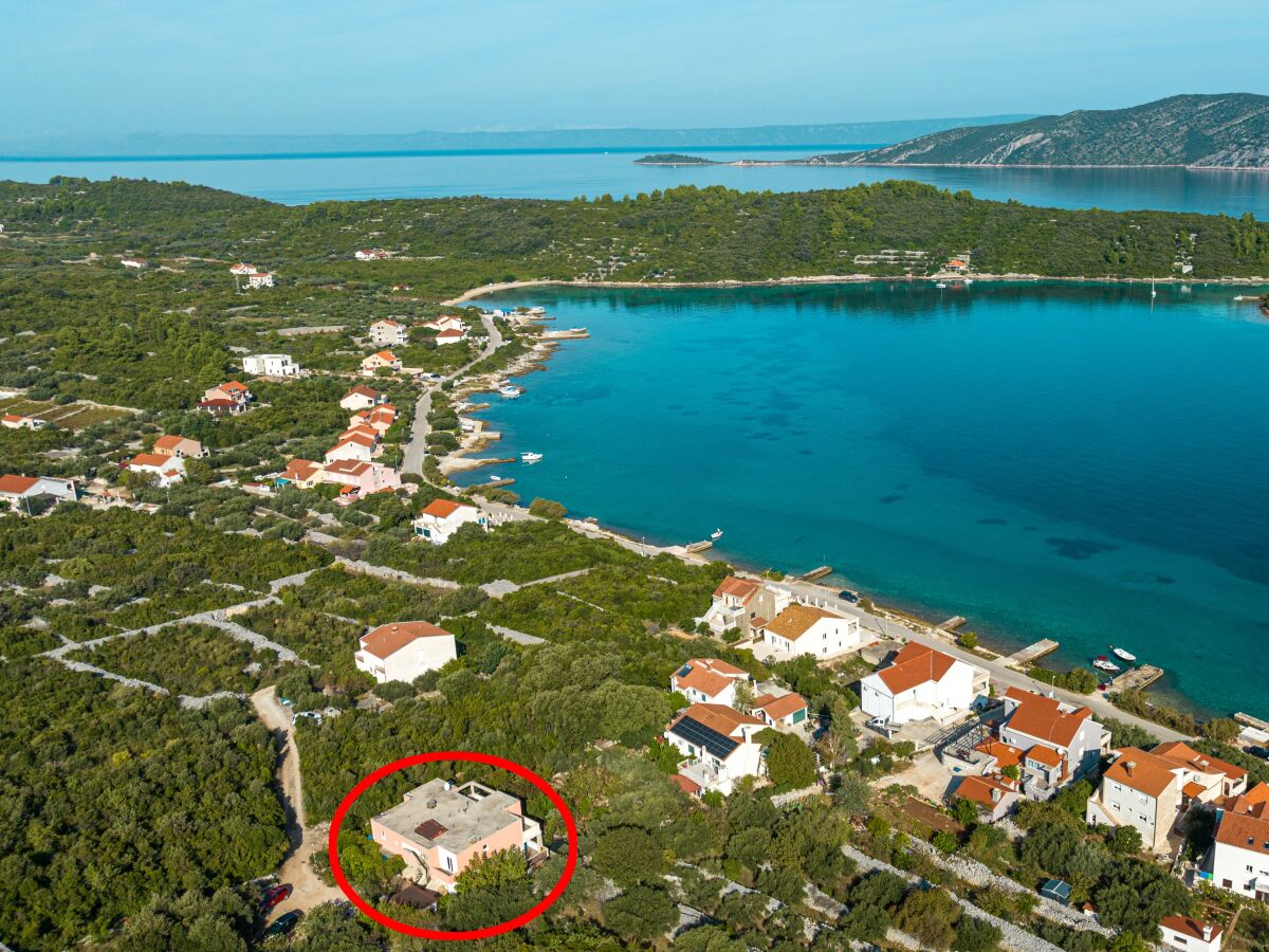 Apartment One bedroom apartment with terrace and sea view Kneža, Korčula A-21829-b - Outdoor photo 2