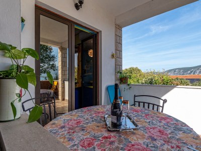 Apartment One bedroom apartment with terrace and sea view Kneža, Korčula A-21829-b - Outdoor photo 28