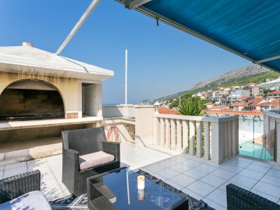 Apartment Two bedroom apartment with terrace and sea view Sumpetar, Omiš A-21633-a - Outdoor photo 40