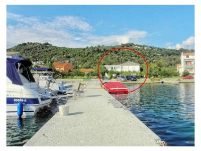 Apartment One bedroom apartment with terrace and sea view Barbat, Rab A-22053-b in Rab - Apartment