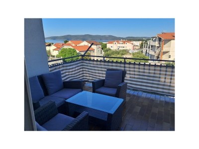 Apartment One bedroom apartment with terrace and sea view Brodarica, Šibenik A-21888-b - Outdoor photo 15
