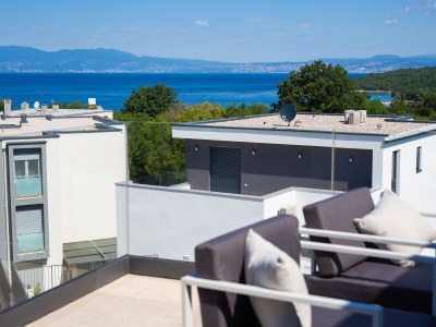 Apartment Two bedroom apartment with terrace and sea view Njivice, Krk A-21889-b - Outdoor photo 25