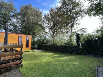 Holiday house Modern chalet in Campanula Park with garden - Outdoor photo 8