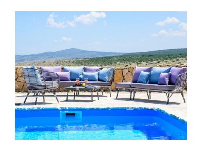 Apartment Two bedroom apartment with terrace and sea view Ražanac, Zadar A-22306-b - Outdoor photo 8