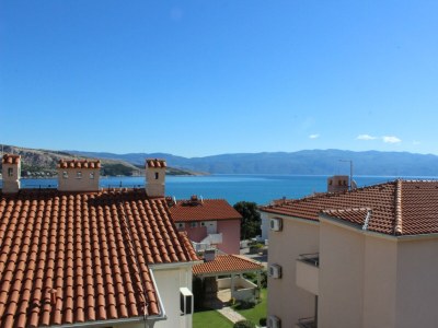 Apartment Two bedroom apartment with balcony and sea view Baška, Krk A-22687-f - Outdoor photo 16