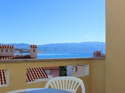 Apartment Two bedroom apartment with balcony and sea view Baška, Krk A-22687-f - Outdoor photo 18