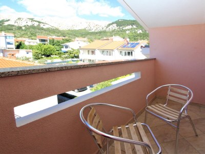 Apartment Two bedroom apartment with balcony and sea view Baška, Krk A-22725-h - Outdoor photo 16