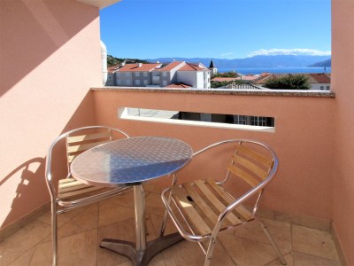 Apartment Two bedroom apartment with balcony and sea view Baška, Krk A-22725-h - Outdoor photo 18