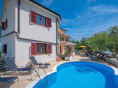 Apartment One bedroom apartment with balcony and sea view Drenje, Labin A-23001-a - Outdoor photo 17