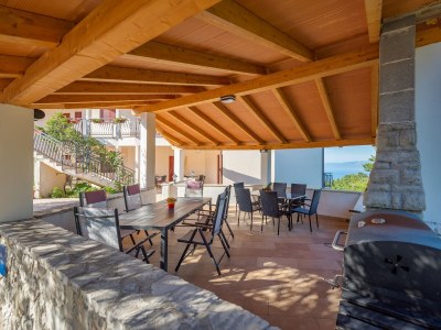 Apartment One bedroom apartment with balcony and sea view Drenje, Labin A-23001-a - Outdoor photo 27